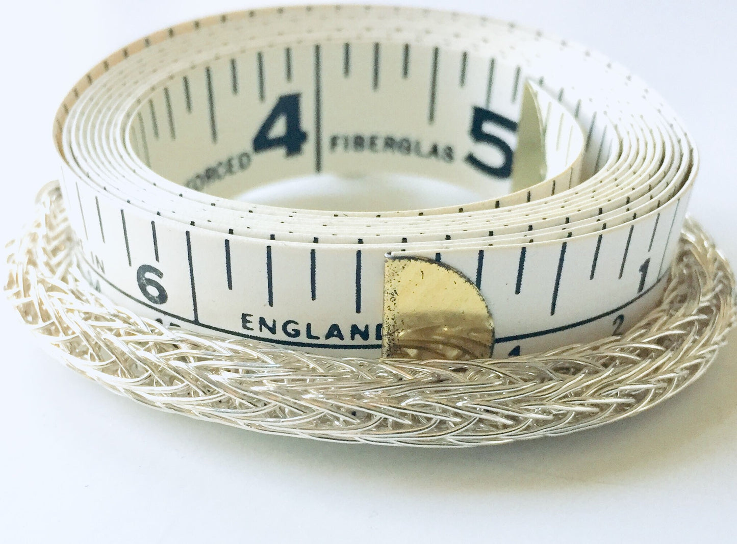 Woven silver bracelet, handwoven, ancient, coin, gift for her, small bracelet