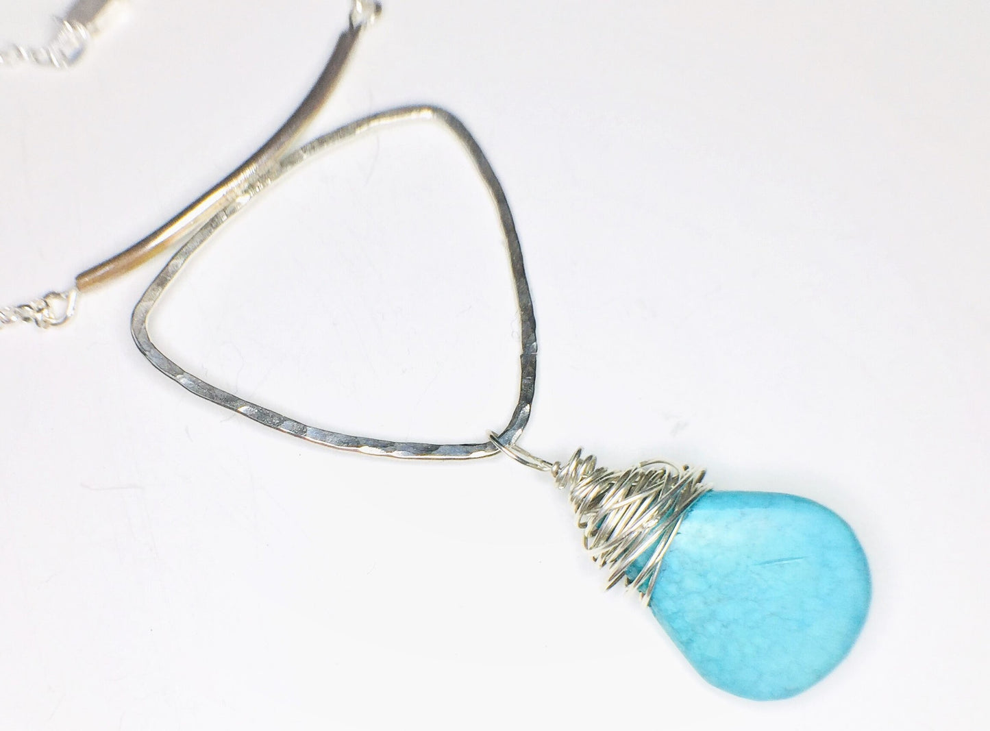 Modern Turquoise Necklace