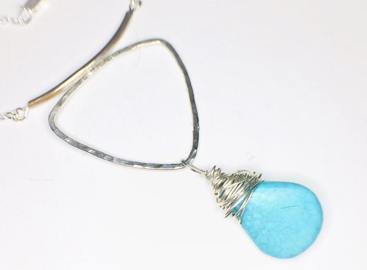Modern Turquoise Necklace
